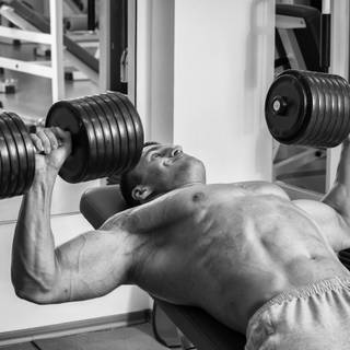 Chest workout wallpaper