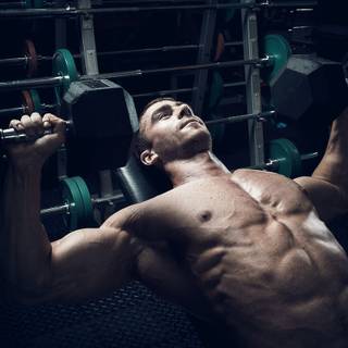 Chest workout wallpaper