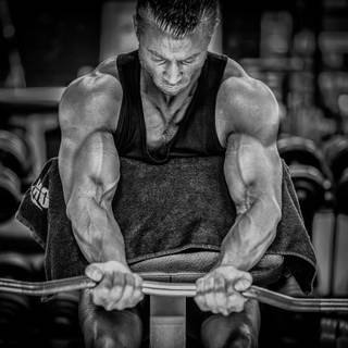 Chest workout wallpaper