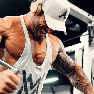 Chest workout wallpaper