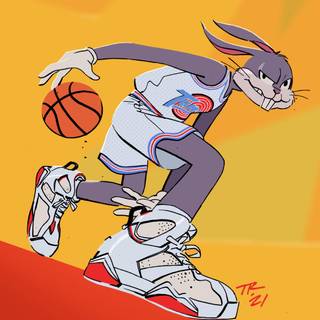Bugs Bunny basketball wallpaper