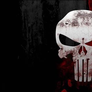 Skull blood wallpaper