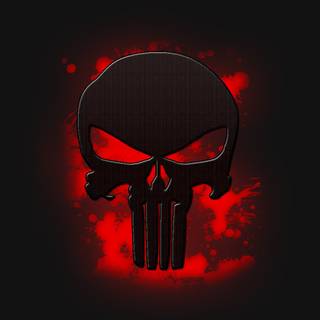 Skull blood wallpaper