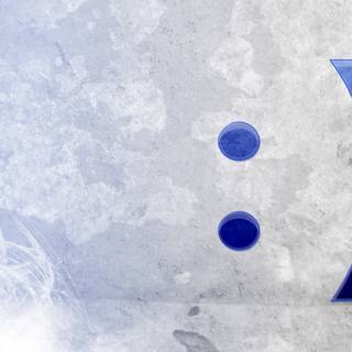 Blue smile wallpaper