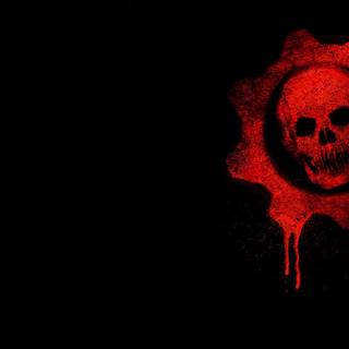 Skull blood wallpaper