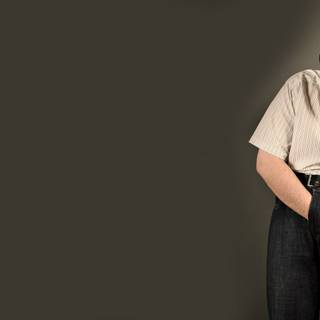 Funny person wallpaper