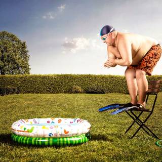 Funny person wallpaper