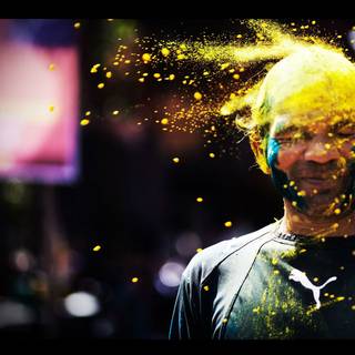 Funny person wallpaper