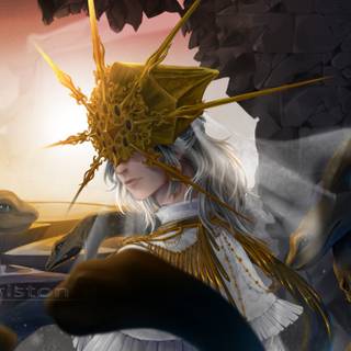 Dark Sun Gwyndolin wallpaper