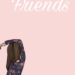 BFF hearts wallpaper