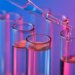 Test tubes wallpaper