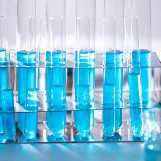 Test tubes wallpaper