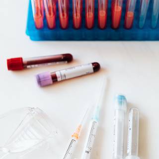 Test tubes wallpaper