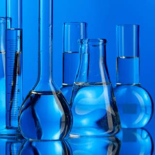 Test tubes wallpaper