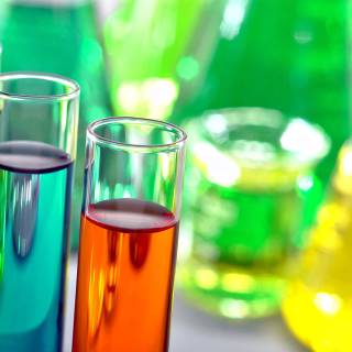 Test tubes wallpaper