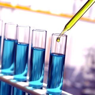 Test tubes wallpaper