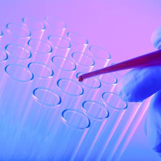 Test tubes wallpaper