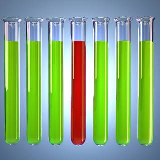 Test tubes wallpaper