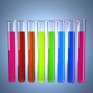 Test tubes wallpaper