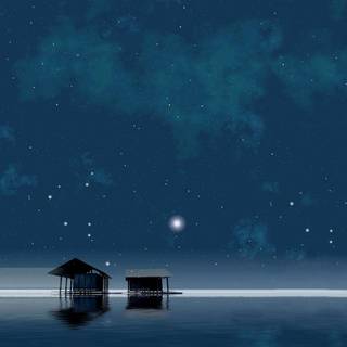 Calm night wallpaper