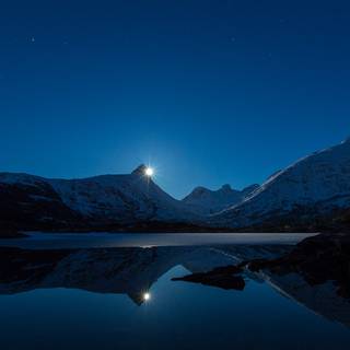 Calm night wallpaper