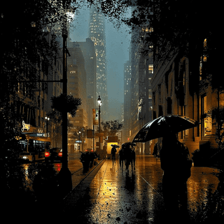 Calm night wallpaper