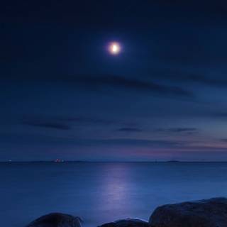 Calm night wallpaper