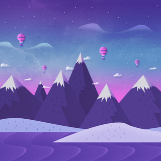 Animated landscapes wallpaper
