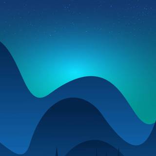 Vector mountains wallpaper