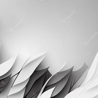 White on black wallpaper