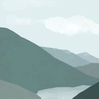 Vector mountains wallpaper