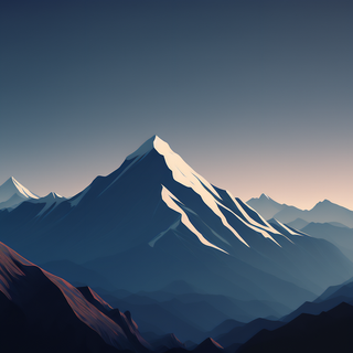 Vector mountains wallpaper