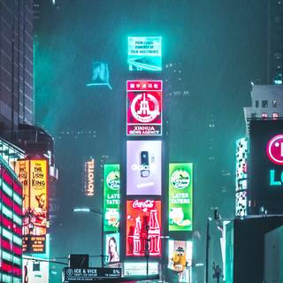 Neon iPhone 11 wallpaper