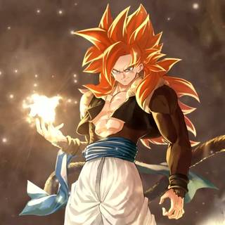 Gogeta HD desktop wallpaper