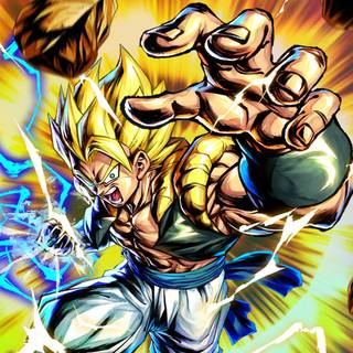 Gogeta HD desktop wallpaper