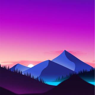 Neon iPhone 11 wallpaper