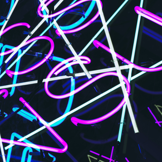 Neon iPhone 11 wallpaper