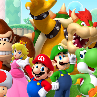 Mario iPhone portrait wallpaper