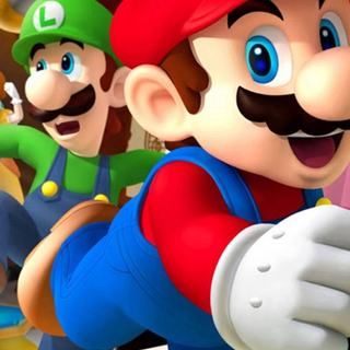 Mario iPhone portrait wallpaper
