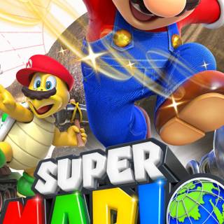 Mario iPhone portrait wallpaper