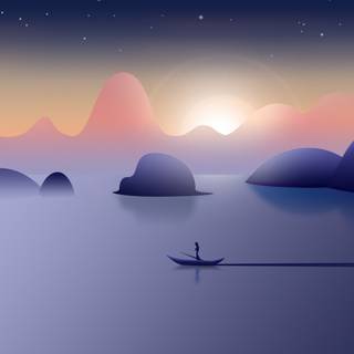 Aesthetic lanscape wallpaper