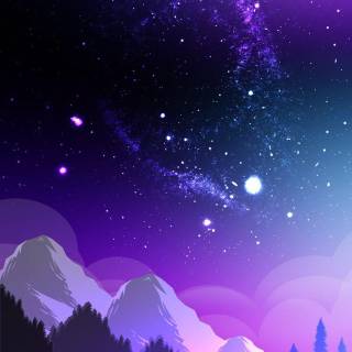 Aesthetic lanscape wallpaper