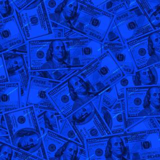 Money blue wallpaper