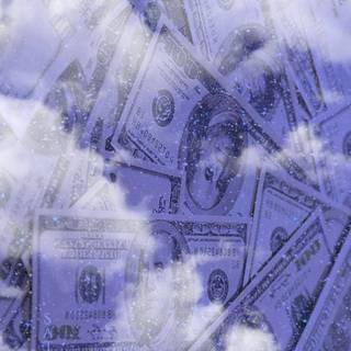 Money blue wallpaper