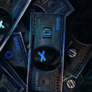 Money blue wallpaper