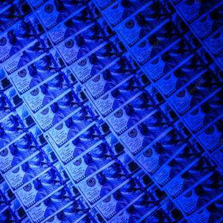 Money blue wallpaper