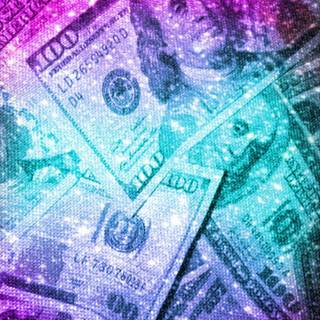 Money blue wallpaper