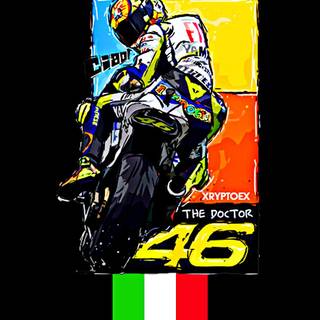 iPhone Valentino Rossi wallpaper