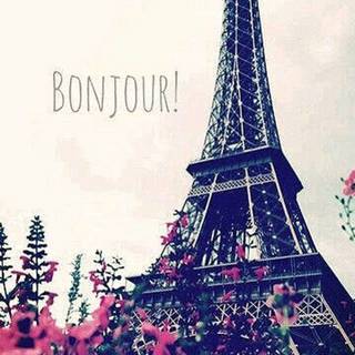 Bonjour Paris wallpaper