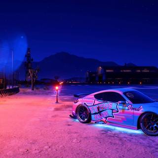 Aesthetic car 1920x1080 wallpaper